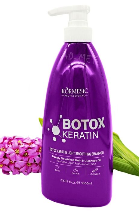 Keratynowy Szampon z Kolagenem Odżywiający Odbudowujący Regenerujący