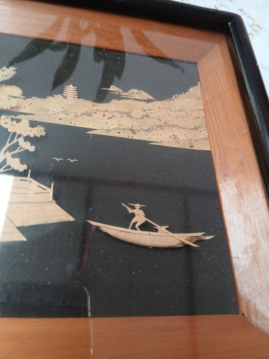 Quadro japones vintage