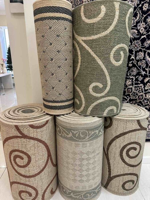 Килимова безворсова доріжка, Ширина 67 см, Бельгія