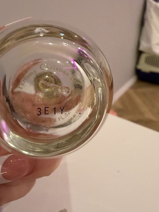 pusty flakon po perfumach dior j’adore