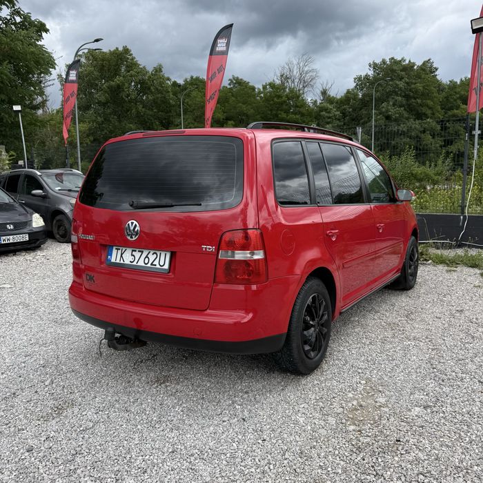 Na Sprzedaz VOLKSWAGEN  TOURAN/2.0TDI/7 Osobowy/Klima/Zadbany/Hak/Gwarancja