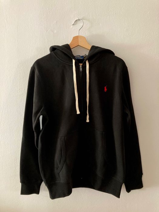 Polo Ralph Lauren // Black Sweatshirt Hoodie - Size M
