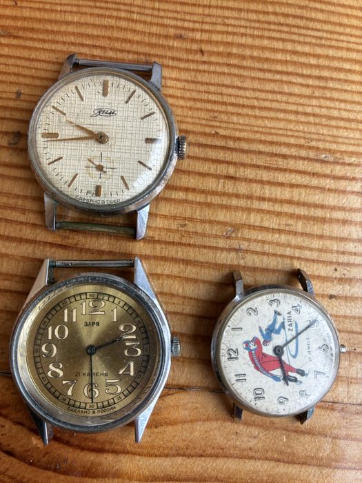 винтажные часы СССР, (Wittnauer , citizen, Poljot, Чайка, Зим, Заря, Полет)