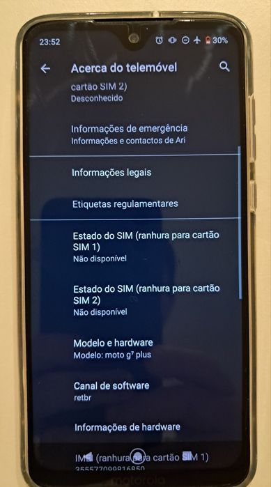 Motorola G7 PLUS snapdragon octa-core 4G