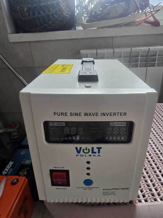 ДБЖ Перетворювач напруги volt Polska Sinus PRO 500 E 12/230V
