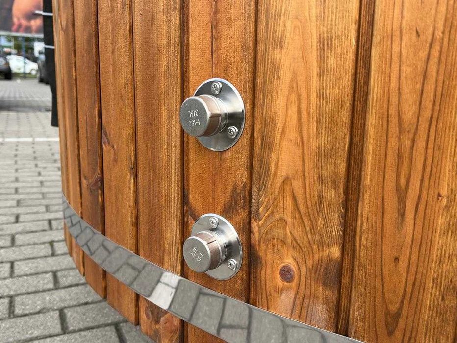 Balia bania jacuzzi termo pokrowiec gratis 4-6 osób piec zewnętrzny