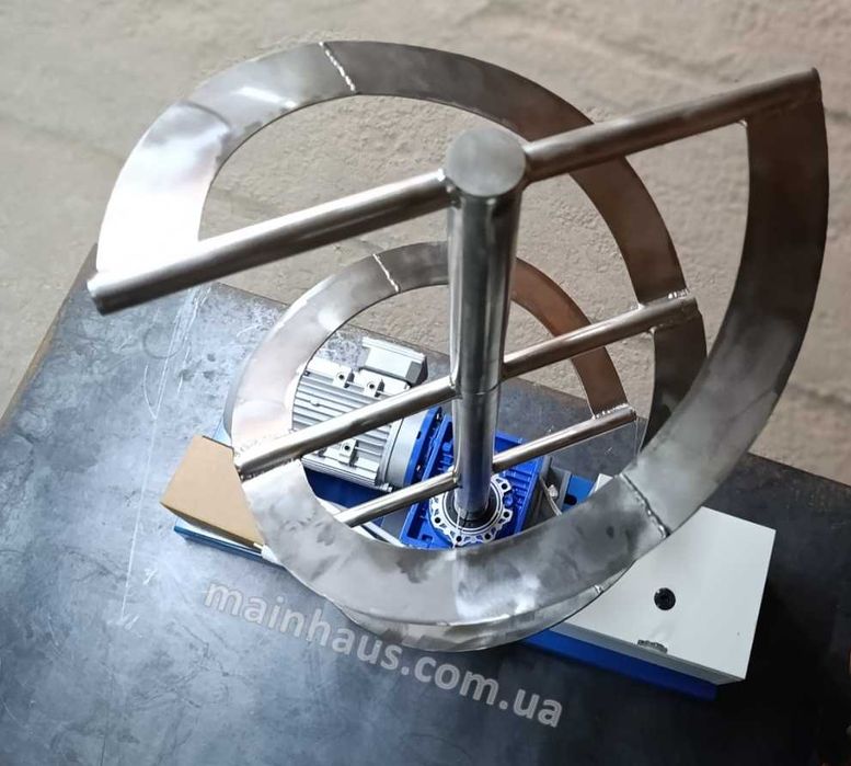 міксер корму для тварин змішувач для бочки стрічковий нержсталь 22ОВ
