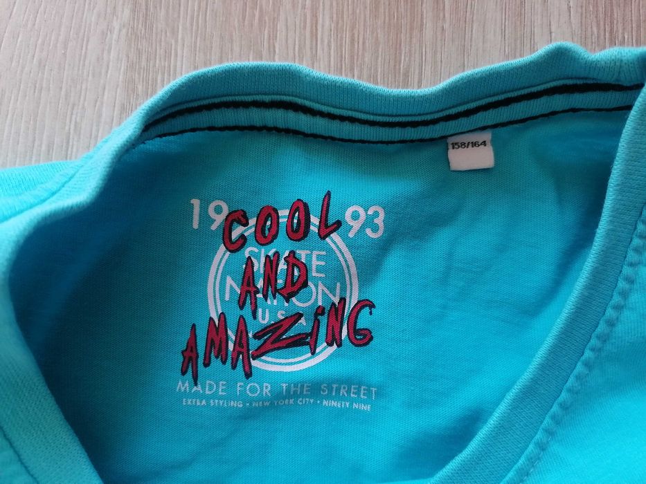 Koszulka skate deskorolka magiczne cekiny 158 164 C&A