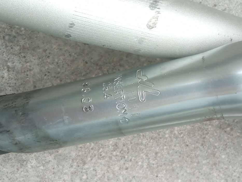 Rowerowe części, sztyca kierownicy, sztyca siodełka