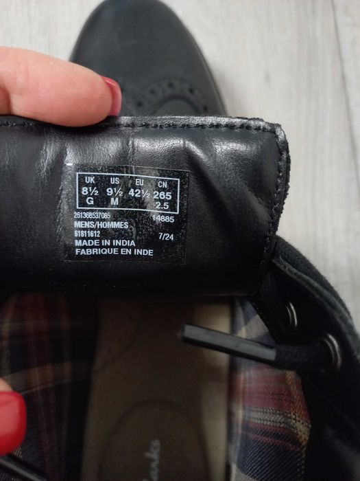 Чоловічі черевики Clarks