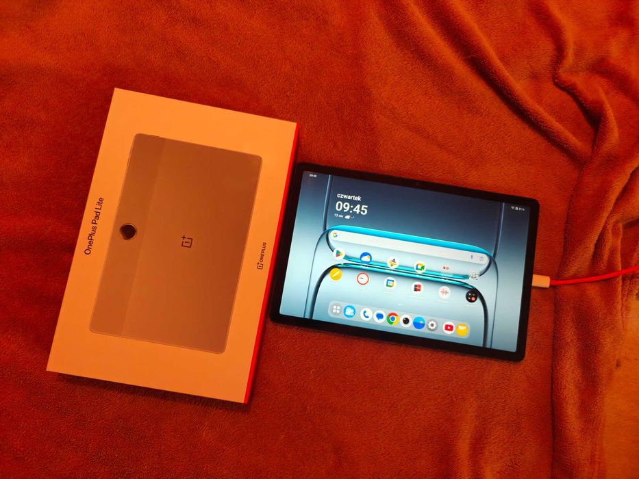 Tablet OnePlus Pad Lite 8/128GB LTE/SIM niebieski - stan Idealny. Bateria 9340 mAh