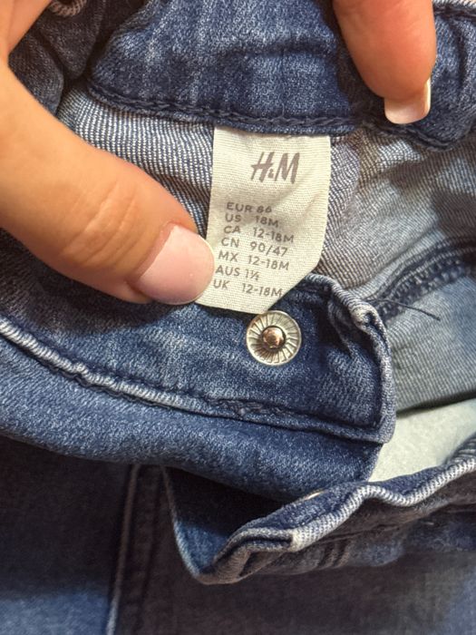 Штанці H&M 12-18міс