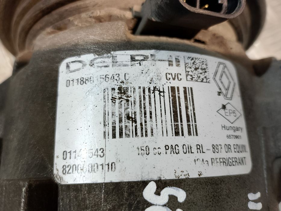 Sprężarka Klimatyzacji Megane Ii 2 1.5 Dci Delphi 8200600110