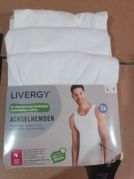 Чоловічі майки бренд  Livergy Німеччина, Primark Англія