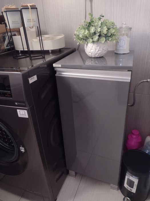 szafka łazienkowa, stojąca, połysk