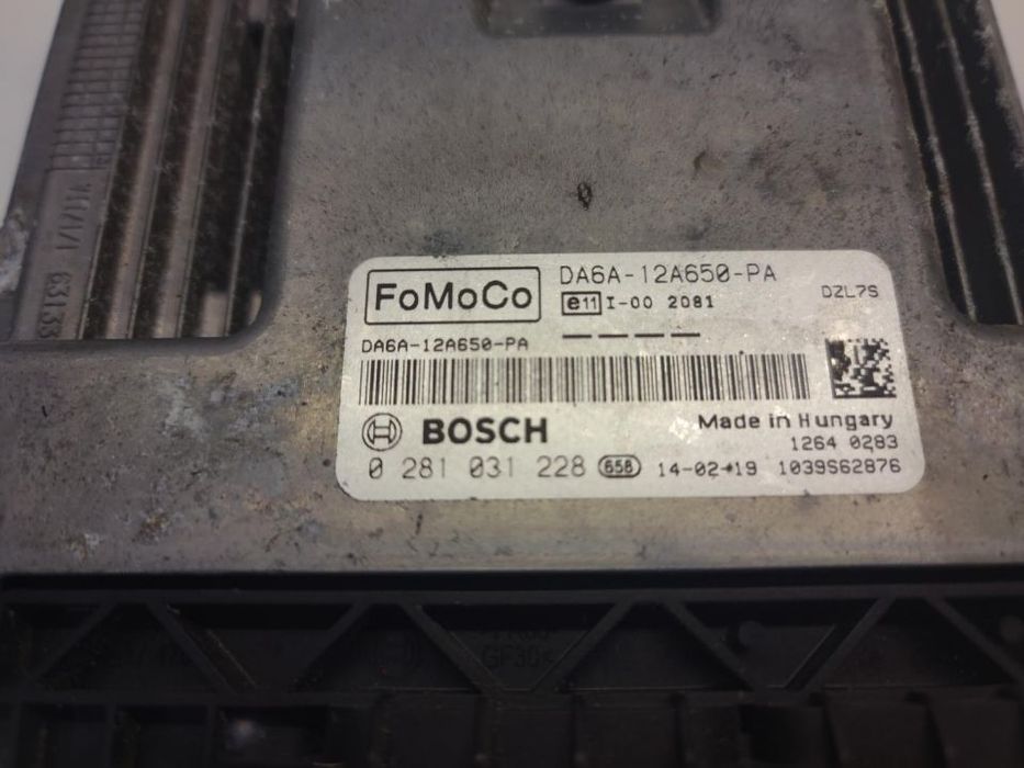 Centralina Motor Ford Fiesta 1.5 Tdci 95CV 2015   0281031228