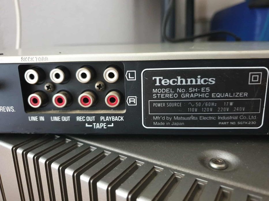 Technics sh e5 korektor graficzny