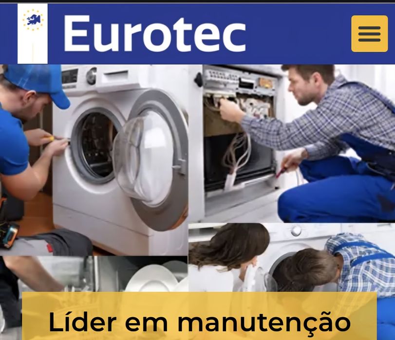 Reparações em máquinas de lavar roupa,  loiça e secadoras