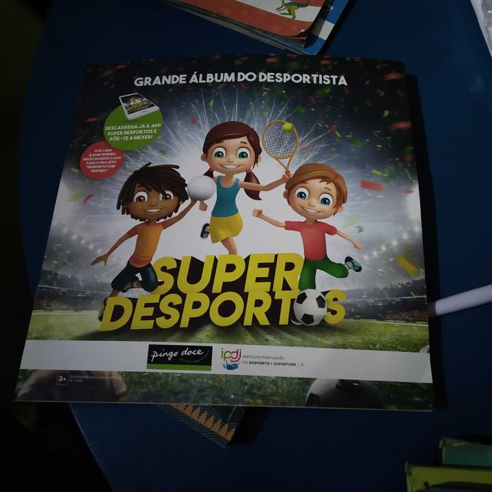 Caderneta Coleção Super Animais 1 e 2 - Pingo Doce - NOVA