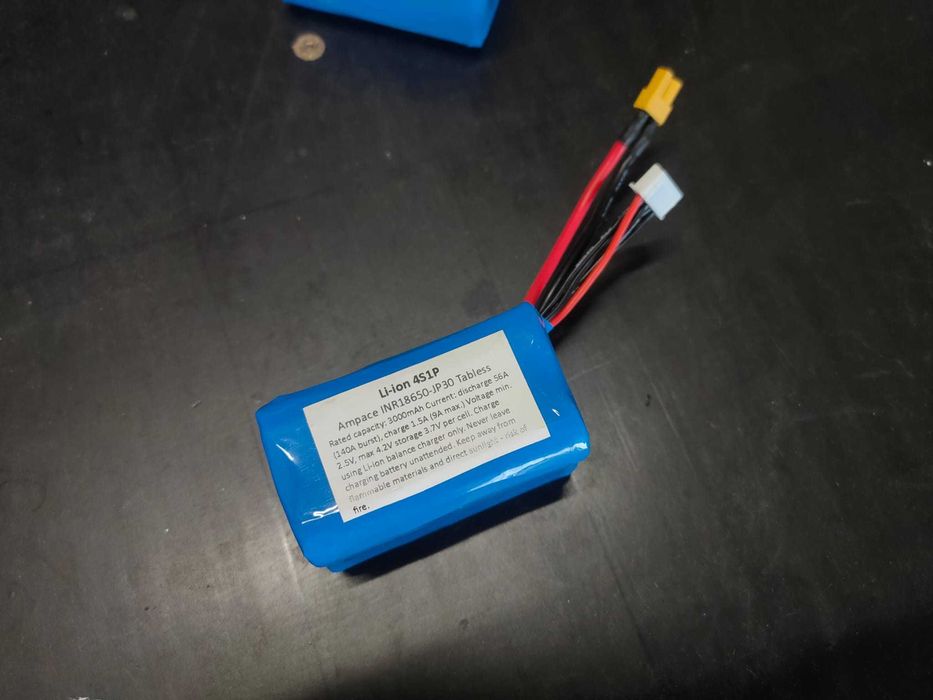Pakiet Li-ion 3000mAh | 56A | Ampace JP30 | Bateria li-ion 4S1P