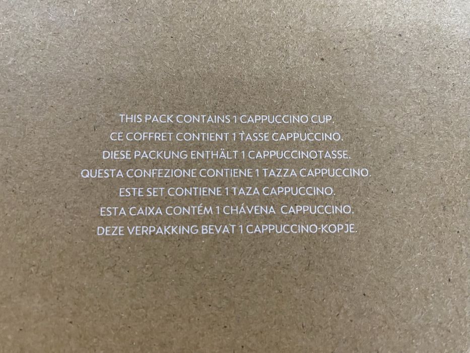 Taça Capuccino Nespresso
