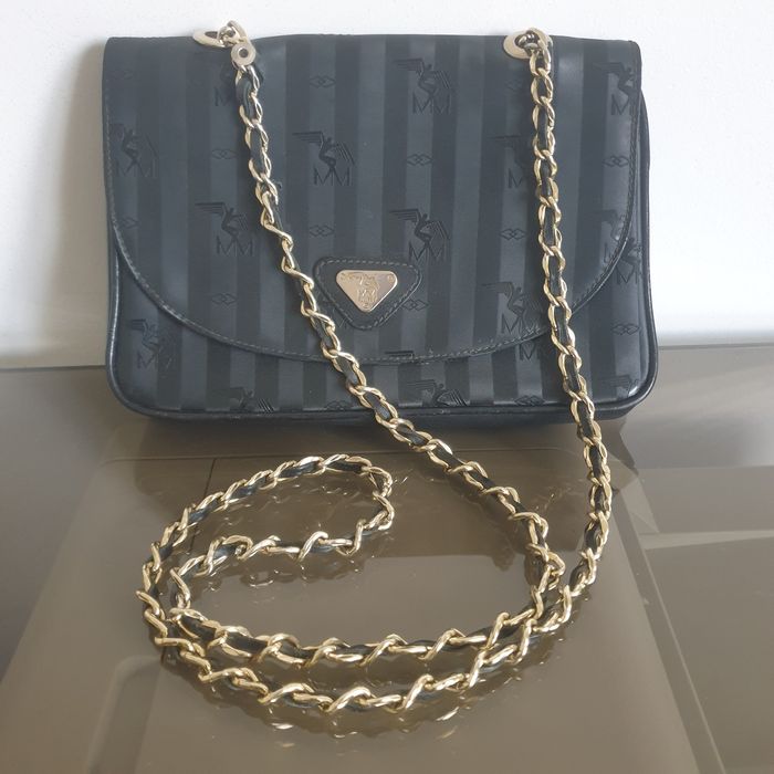 MAISON MOLLERUS Czarna torebka na ramię