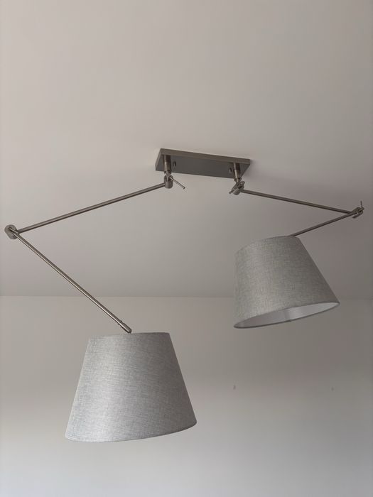 Lampa wisząca Adam AZ1842 AZzardo szara oprawa