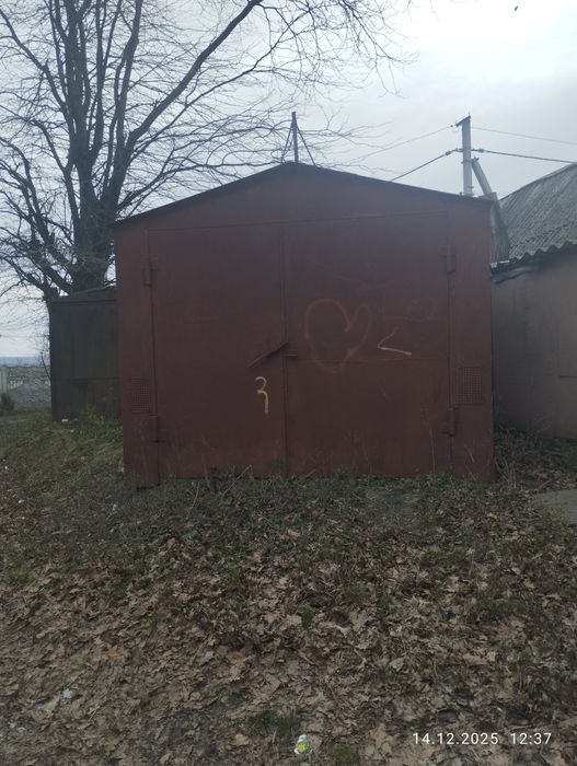 Металевий гараж 6х3м