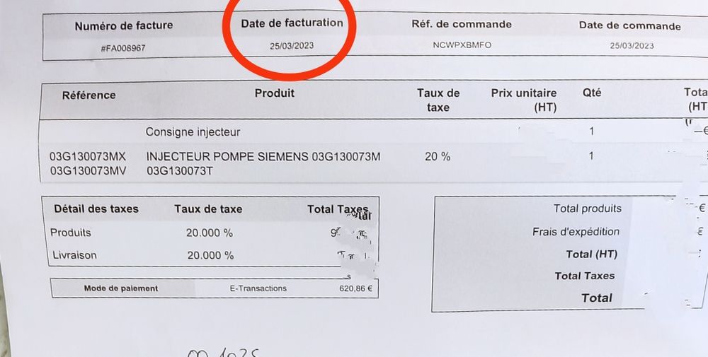Injector bomba Siemens Novo