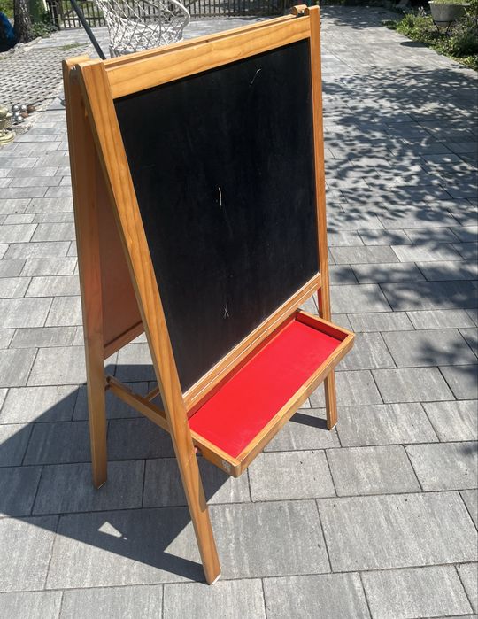 Tablica dwustronna   kredowa i suchościeralna Ikea