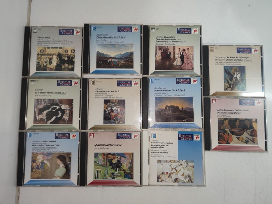 CD - Lote 11 cd's Essential classics