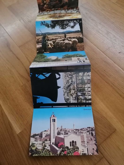 Conjunto de postais sobre Jerusalém