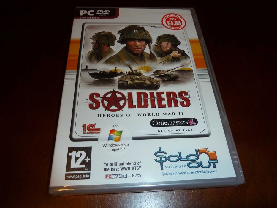 Soldiers: Heroes of World War II na PC, nowa, jedyna, idealny prezent!