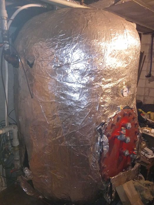 Bufor c.o. 2000 litrów 2 wężownice