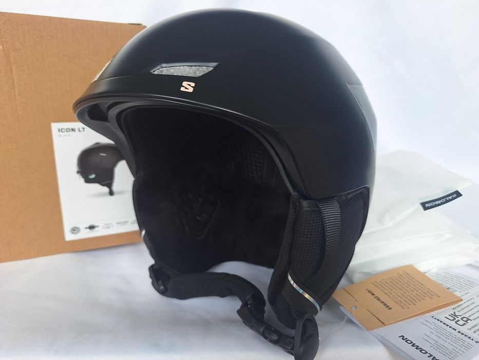 Kask narciarski Salomon Icon LT Black S 53-56cm