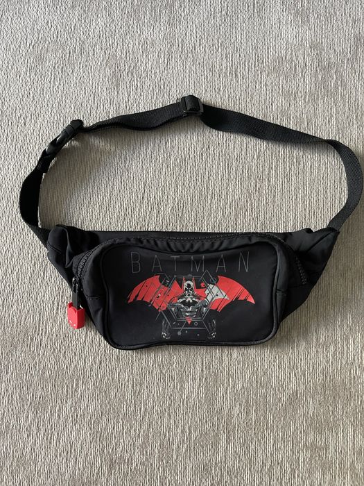Nerka saszetka chłopięca czarna Zara Batman
