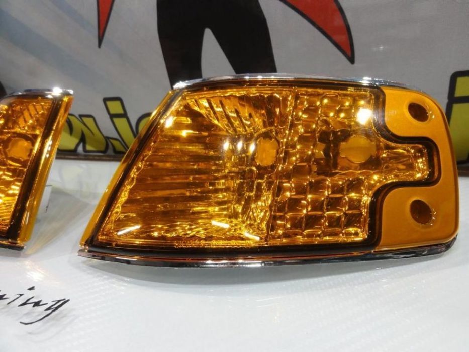 Farolins / farois / Pisca frontal Honda CRX 88-89 Laranja