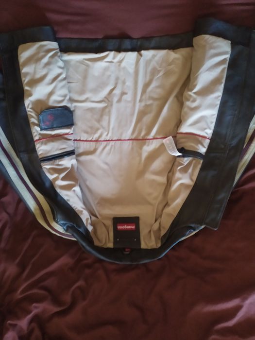 Легендарна вiнтажна шкiряна куртка mangoon.Мото