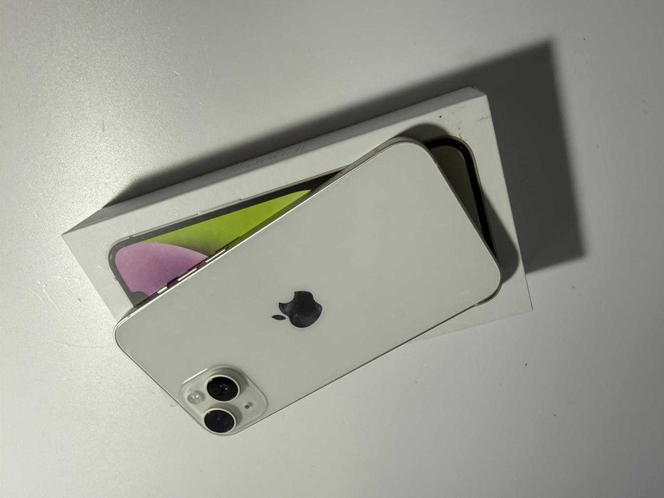 Zadbany iPhone 14 128GB 89% biały Gwarancja Phoneworld Osowa