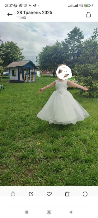 Продам плаття на випускний для дівчинки в садочок