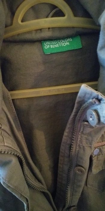 Parka Benetton, rozm. 140