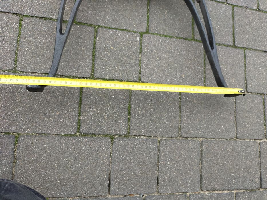 Noga żeliwna do stołu stół ogrodowy