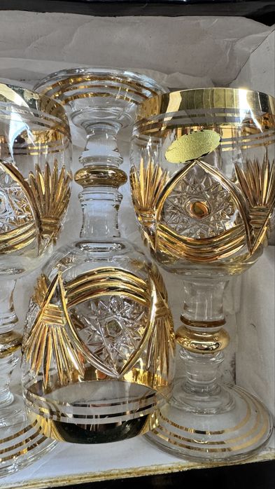 Kieliszki zdobione Sugar Co