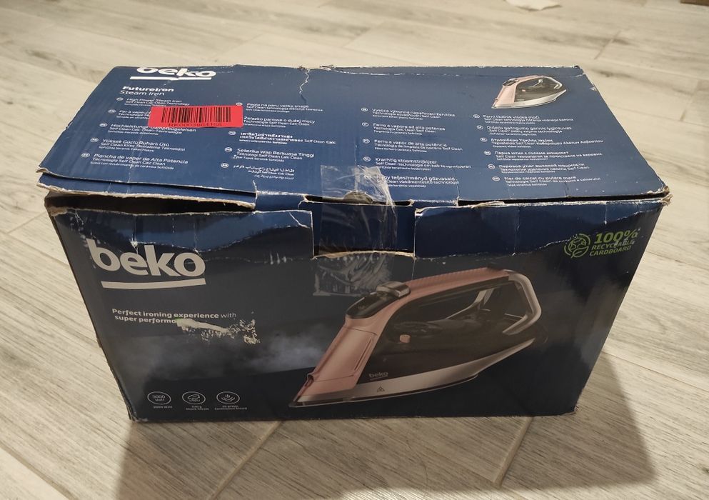 Żelazko parowe Beko SIM 8130 P o mocy 3000W