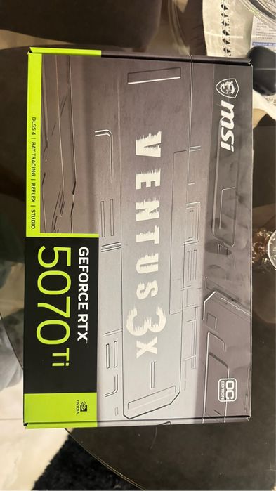 Placa grafica MSI GeforceRTX 5070 TI ventus 3x oc  16 gb GDDR7 ReFlex  2 RTX AI DLSS4