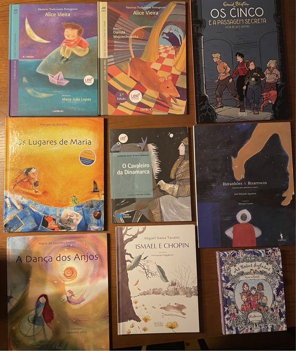 Livros infantis para dos 2 aos 10 anos novos