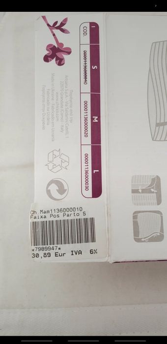 Faixa pós parto (grávida) - Chicco
