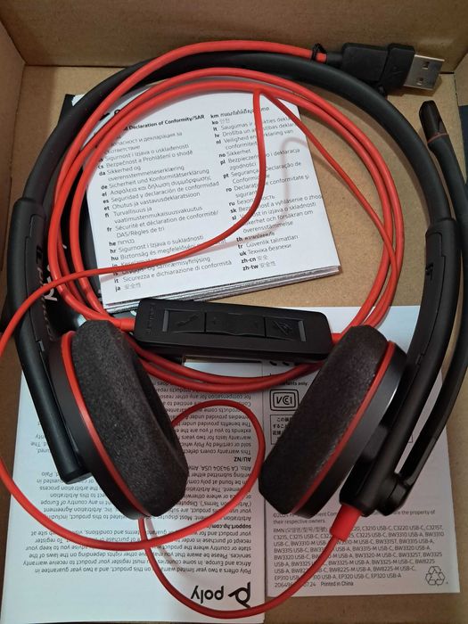 Poly Blackwire 3220 Wired Headset472447640164126723
