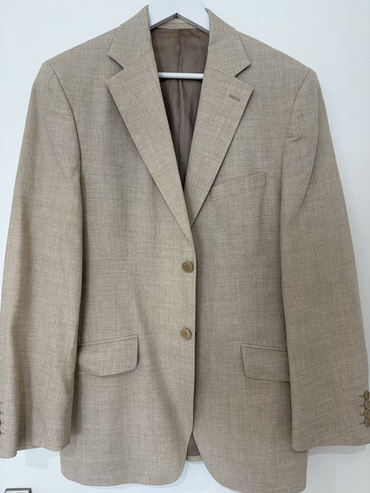 Піджак оверсайз кремовий беж жакет бежевий