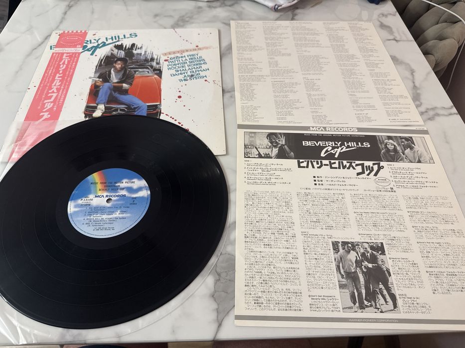 Beverly Hills Cop Motion Picture Soundtrack Japan plyty winylowe